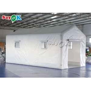 Inflatable Pole Tent Inflatable Emergency 6x3x3mH Medical Isolation Tents