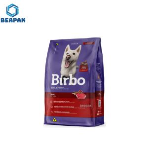 China Laminated Resealable Sealing Bottom Gusset Food Bag on sale