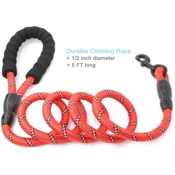 Heavy Duty Dog Harness Leash 1/2 Inch Diameter