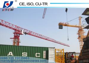 10ton PT6016 Topless Tower Crane with 60m Jib 200m Height Hot Selling in 2020 From Manufacturer