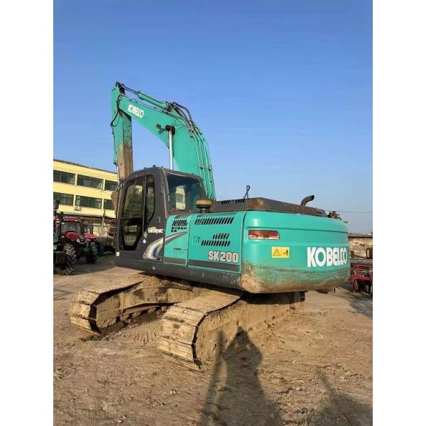 Buy 143kN Bucket Digging Force Used Kobelco Excavator With 6910mm Maximum Dump Clearance at wholesale prices