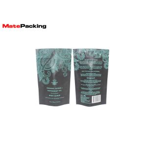 Smell Proof Plastic Tobacco Pouch Reclosable Laminated Tobacco Zipper Top Bag