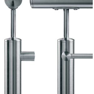 Polished Prefabricated AISI316 10.3mm Cable Stair Railing