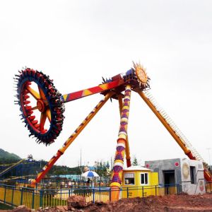 Thirlling Giant Frisbee Ride , Huss Giant Frisbee CE ISO Certification