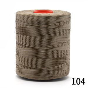 Kangfa 0.8MM 100% Polyester Waxed Thread for Leather Sewing Pattern Dyed