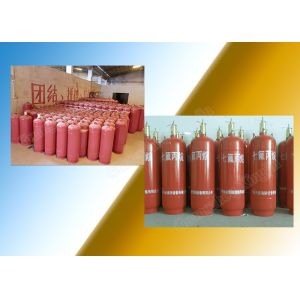 Red Electromagnetic Commercial Fire Extinguisher With Electrical Actuator