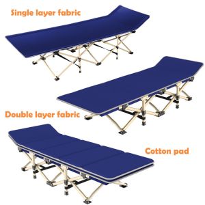 Outdoor Portable Folding Recliner Collapsible Chaise Lounge for Outdoor