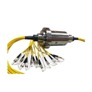 High Precision Metal Fiber Optic Rotary Joint For Radar / Electro Optical Pods