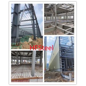 Q355B Prefabricated Light Steel Structure Frame H Section Beam