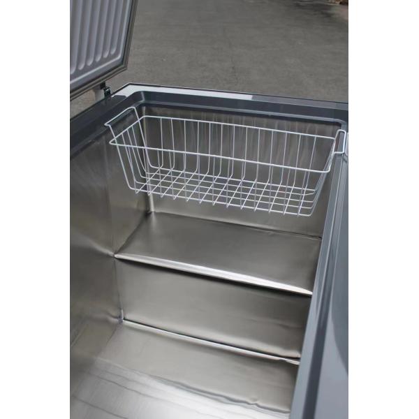 45c Ultra Low Temperature Single Door Stainless Steel Inner 90mm Super Thick Chest Energy Saving Freezer Dw-45W418