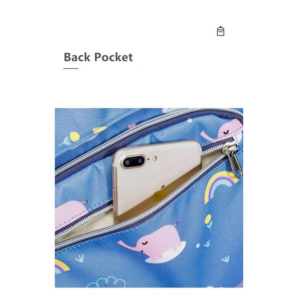 Waterproof Large Capacity Maternity Diaper Bag Mommy Bag Multifunctional Nappy Backpack With Stroller Strap For Mom&Dad