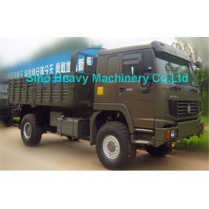 Military 4x4 Heavy Cargo Trucks All Wheel Drive With EURO III Emission Standard
