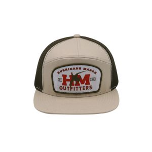 Unisex Cotton Trucker Cap with Flat Visor and Snapback Woven Patch With