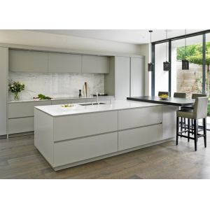 China 600mm 1.8m DTC Modern High Gloss Kitchen Cabinets Unit With Marble Top on sale