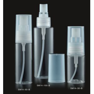 PET 50ml 1.5oz Glass Makeup Pump Mister Sprayer Bottle