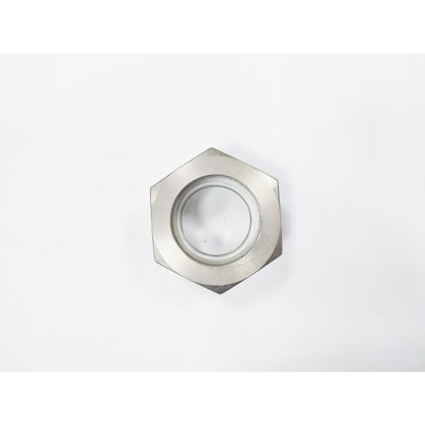 1215 Steel Glass To Metal Hermetic Seal Hermetic Sight Screen Flanged Connection Type