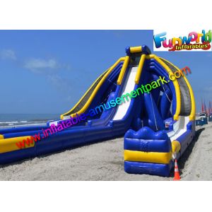 Famous Trippo Commercial Inflatable Slide For Beach 3 Lanes