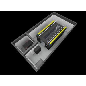 All In One 8units 64kw Prefab Data Center Modularization Cooling System