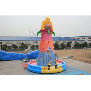 China exciting outdoor ce inflatable rock climbing on sale