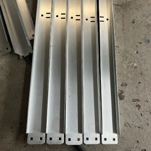 China PPGI U Channel Profile Roll Forming Machine Galvanized Steel 2.0mm Thickness on sale