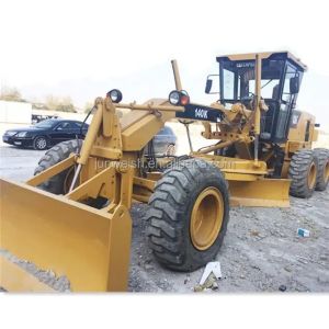 2018 CAT 140K 140H Motor Grader with Front Blade Bucket High Operating