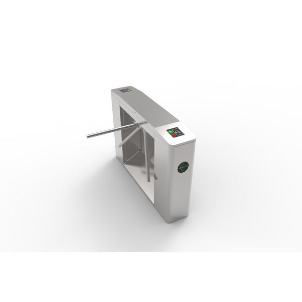 Buy Pedestrian Waist Height Access Control Turnstile Barrier Stainless Steel 1.5mm Thickness at wholesale prices