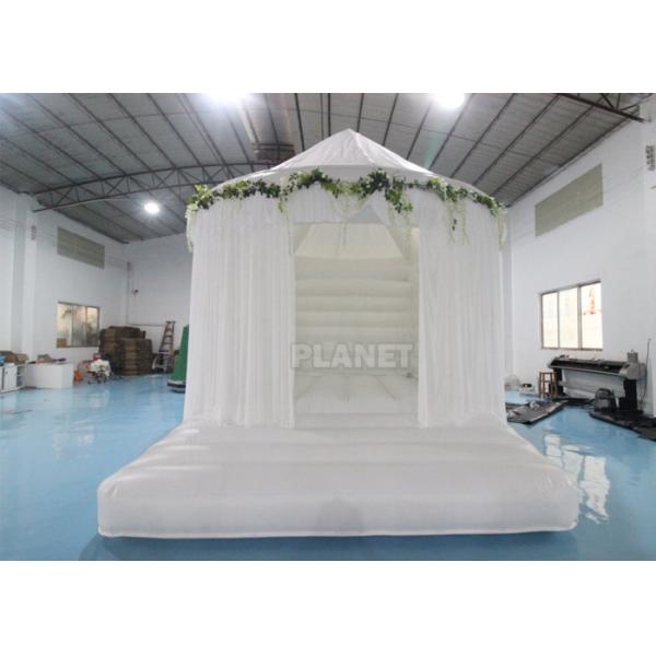Buy Outdoor 0.55mm PVC Tarpaulin Inflatable Bounce House at wholesale prices