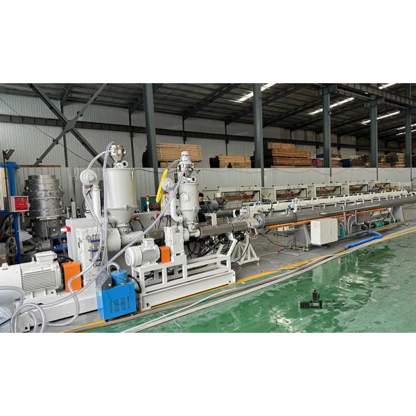 HSE-75/38 75-250mm HDPE Pipe Extrusion Production Line Machine For Sale