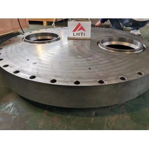 Chemical Metallurgical Titanium Blind Flange With Channel Shell Chamber UNS
