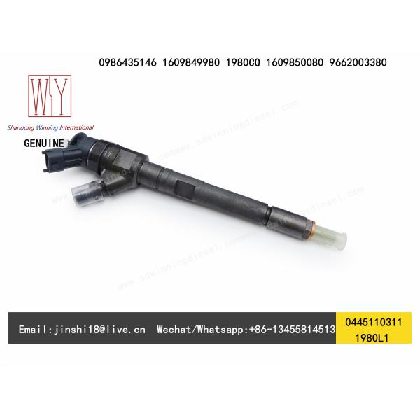 BOSCH GENUINE AND BRAND NEW DIESEL COMMON RAIL FUEL INJECTOR 0445110311 0986435146 1980L1 1609849980 1980CQ 9662003380