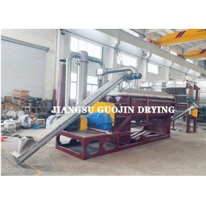 KJG-20 PLC/Button Control Continuous Hollow Paddle Dryer 10 Min Drying Time