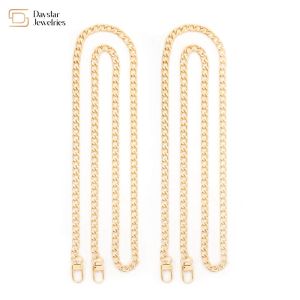 Shoulder Crossbody Gold Chain Bag Strap With Lobster Clasps Diy Handbag Purse