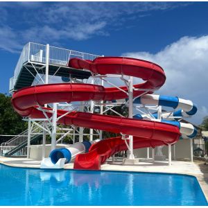 Swimming Pool Water Theme Park Riders