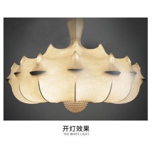 Postmodern Silk Chandelier For Living Room Bedroom Dining Room Zeppelin
