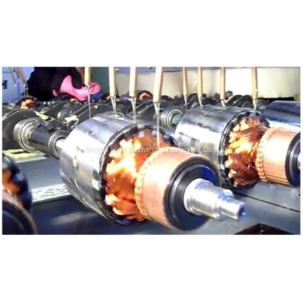 High efficiency Armature Trickling Impregnation Machine , Adjustable Pitch Time