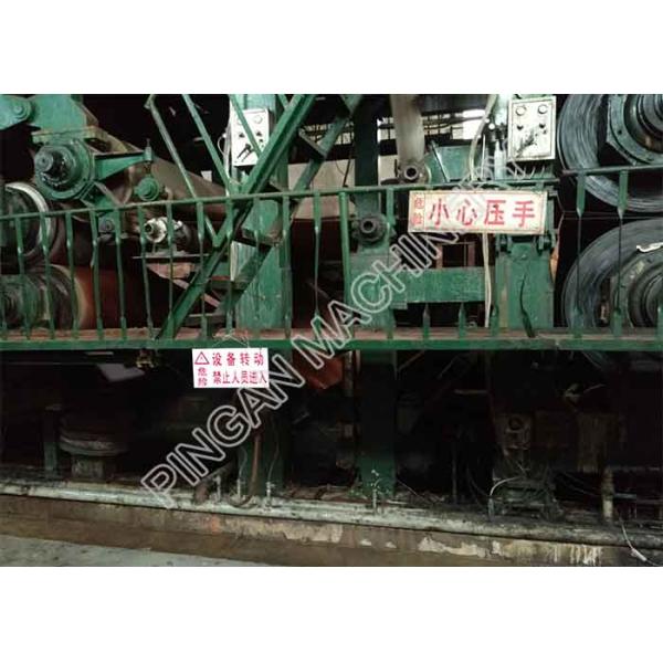 White High Grade Duplex Paper Board Making Machine Ply Wire With Guide Rolls