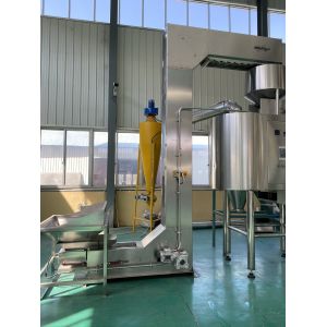304 Stainless Steel Peanut Blanching Machine 10kw Air Peeling