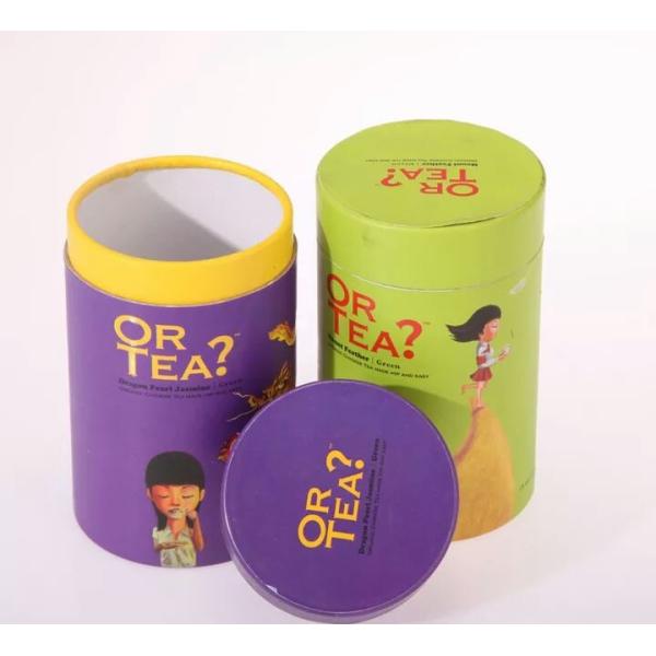 Customized Printing Cylinder Paper Tube Cardboard Packaging Boxes Round Paper