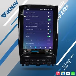 Viknav 12.1 Inch Car Stereo Autoradio For Infiniti QX50 EX25 2013-2020