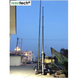 18m pneumatic telescoping mast 50kg payloads NR-2870-18000-50L
