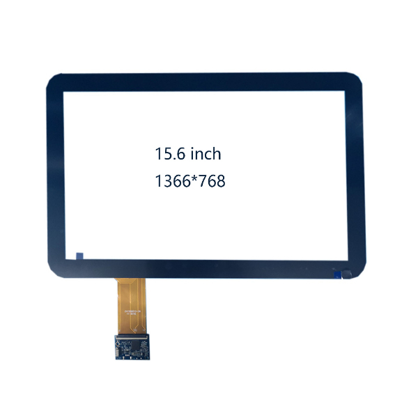 Buy 15.6 inch capacitive touch screen with touch glass touch screen, supporting XP Win7, 8 Android Linux system at wholesale prices