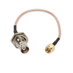 Male To Male RG400 BNC RF Connector Pigtail Adapter 10cm Coaxial Cable