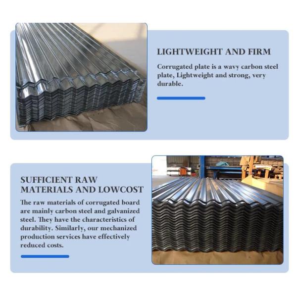 Used Zinc Coated Colored Metal Corrugated Galvanized Roofing Sheet Galvanized Steel Plate