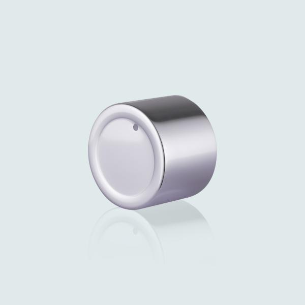 Hot Stamping Aluminum Cosmetic Parts Mini Size Airless Bottle Outside Base