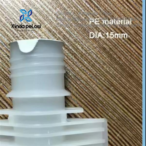 Buy Wholesale High Quality Custom Plastic Sealing Up Pouch Spout With Screw Cap at wholesale prices