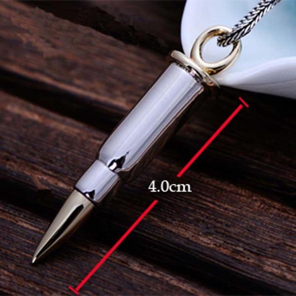 Sterling Silver Men Necklace with Pendant and Wheat Chain(XH052884W)