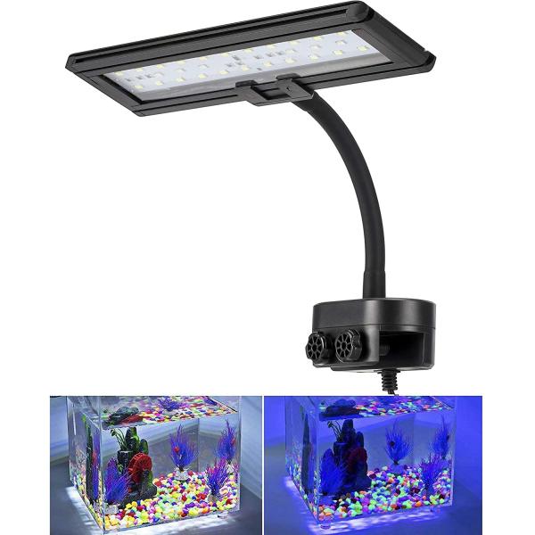 Buy Blue White  Gooseneck Clamp RGB Aquarium Light at wholesale prices