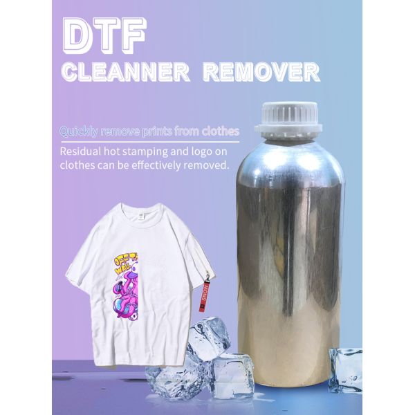 Non Toxic DTF Cleaner For Water Based Ink In Transfer Printing 0.5L/1L Options Low Odor