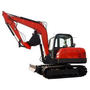 6T Efficient Small Hydraulic Excavator With 20f Container Load Capacity