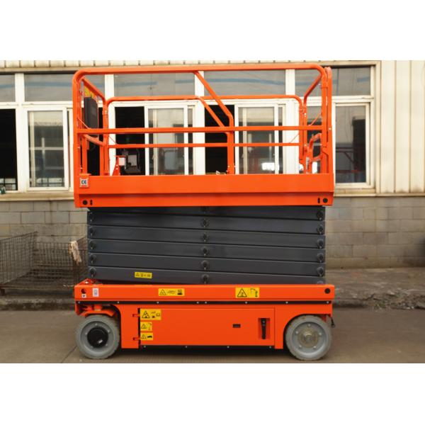 Buy Electric Self Propelled Aerial Work Platform Mobile Hydraulic Man Lift Equipment at wholesale prices